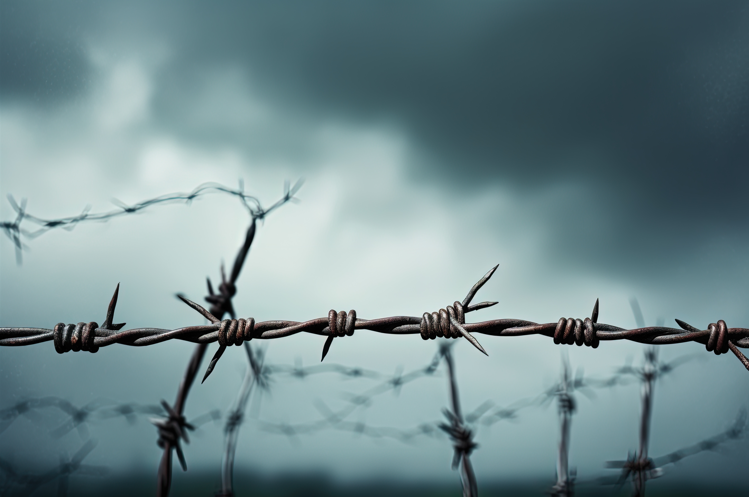 barbed wire